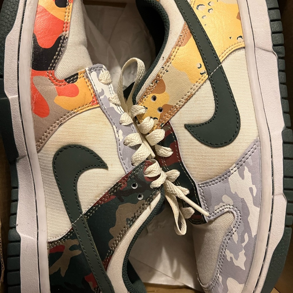 Kids Camouflage Sneakers